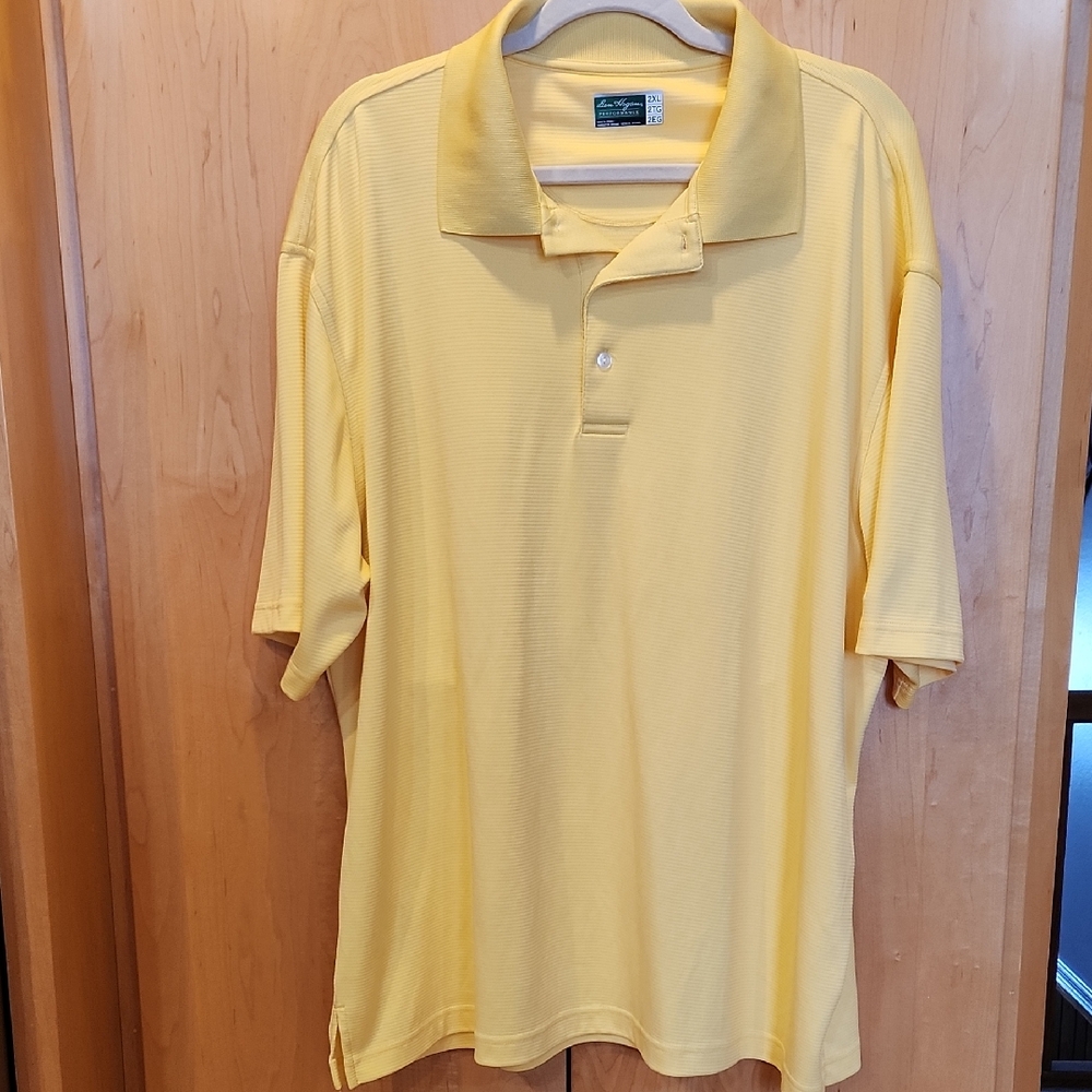 Hogan Light Yellow Polo Shirt- Great For Summer